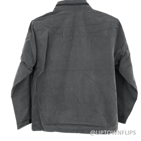 Rugged Elements Trek Utility Jacket Mens XL Gray Full Zip Hooded Water Resistant - Picture 7 of 16